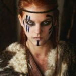 maquillage viking femme