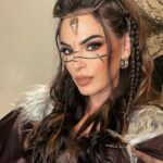 maquillage viking femme