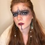 maquillage viking femme