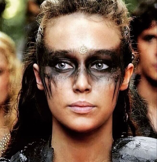 maquillage viking femme