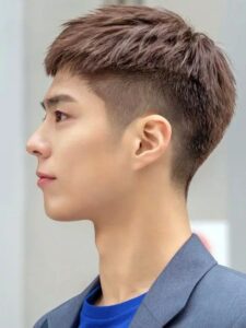 coupe de cheveux coréenne homme