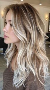 balayage blond