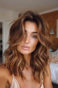 couleur cheveux caramel