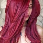 cheveux rouge