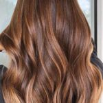 balayage blond sur brune