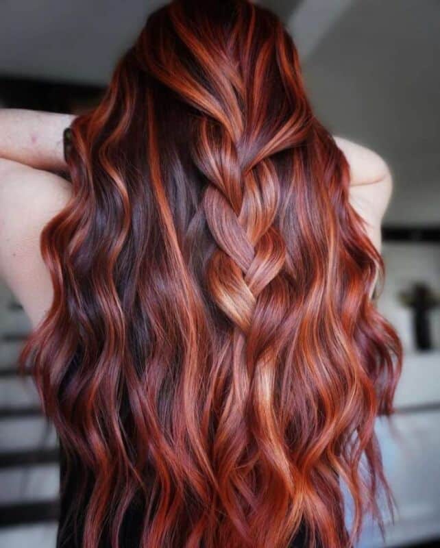 couleur auburn