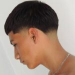 coupe taper cheveux mi long