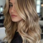 balayage blond