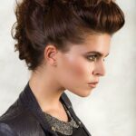 coiffure rock femme