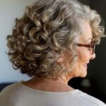 coupe de cheveux femme 70 ans avec lunettes