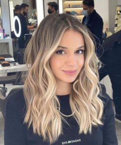 ombré hair blond