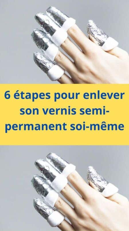 enlever vernis semi permanent