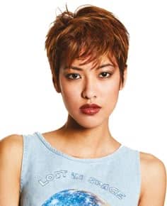 moderne coupe courte femme