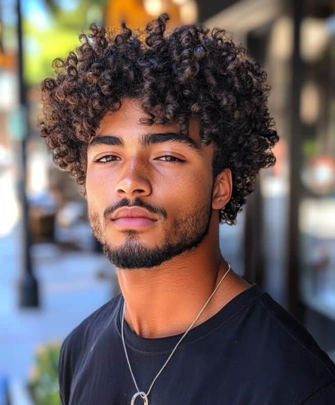 permanente légère homme