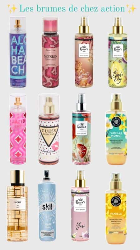 dupe parfum action