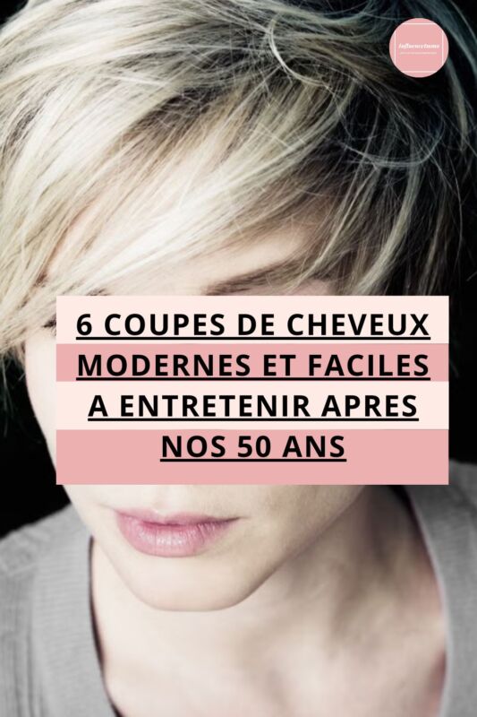 coupe courte femme 50 ans