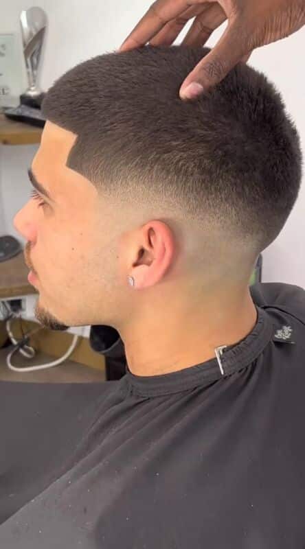 taper bas coiffure
