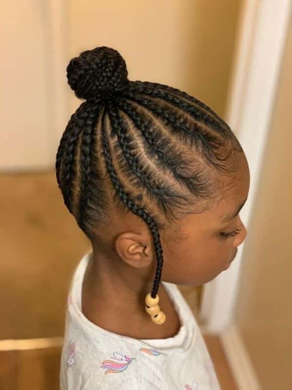 coiffure enfant afro