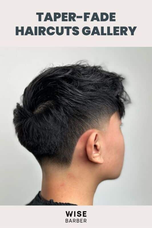 taper fade bas homme