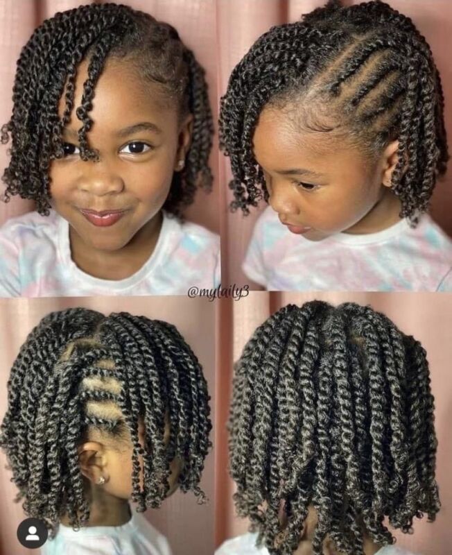 coiffure enfant afro
