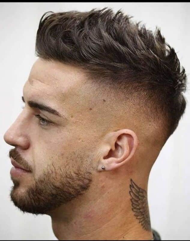 dégradé progressif homme