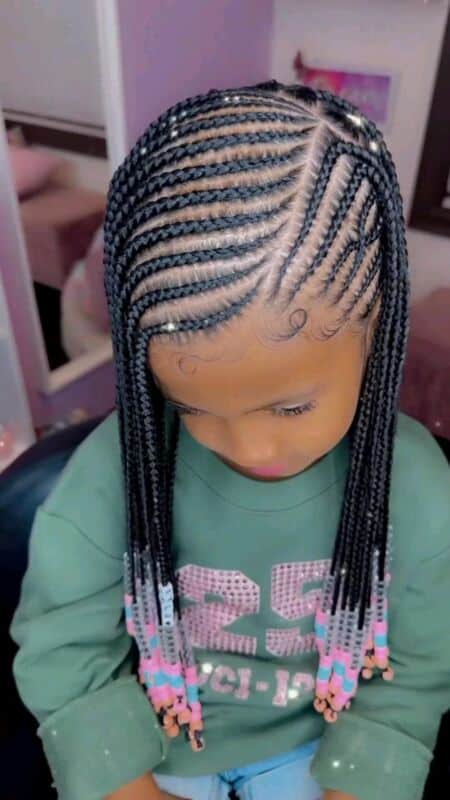 coiffure enfant afro