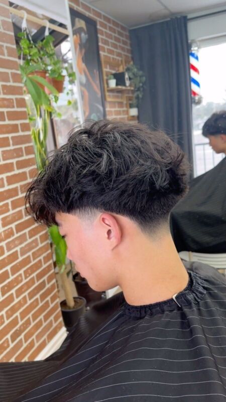 coupe de cheveux taper