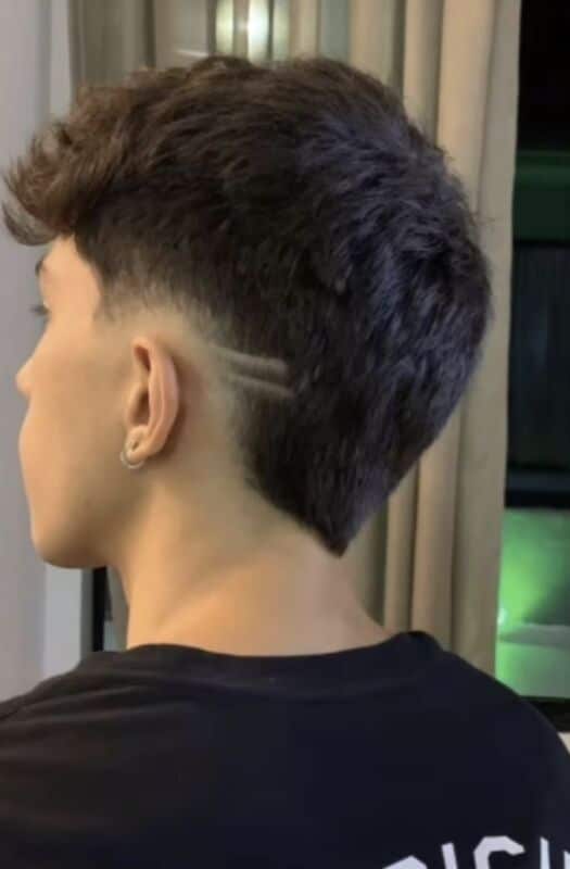 coupe burst fade