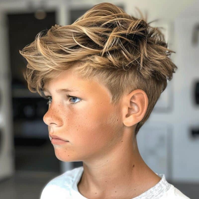 coupe garçon tendance