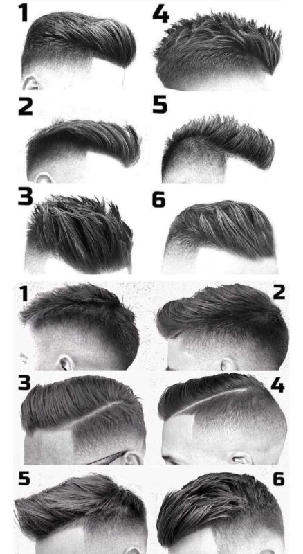 style de coupe homme