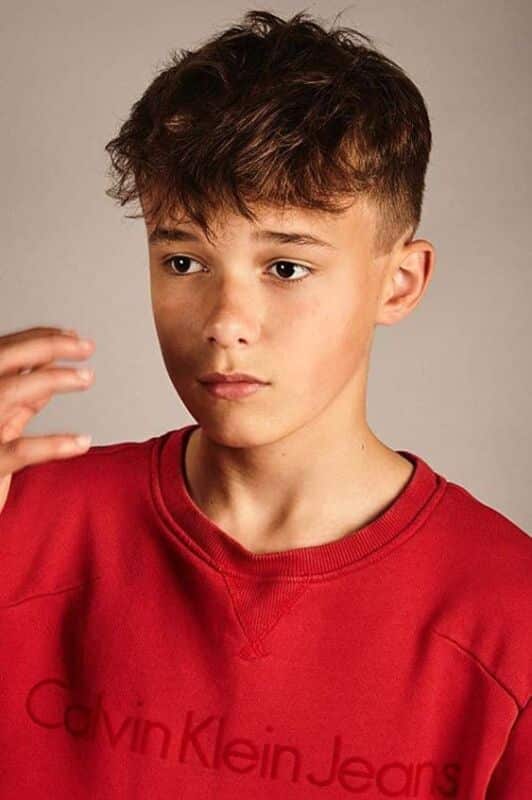 coupe garçon tendance