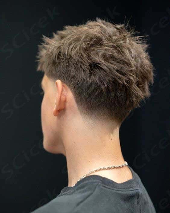 coiffure stylée homme