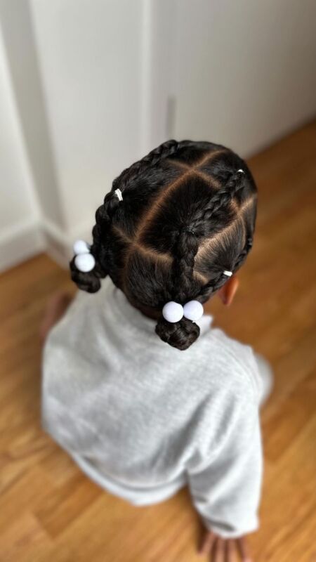 coiffure enfant afro
