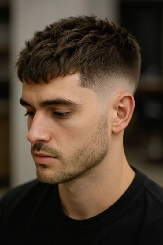 coiffure stylée homme