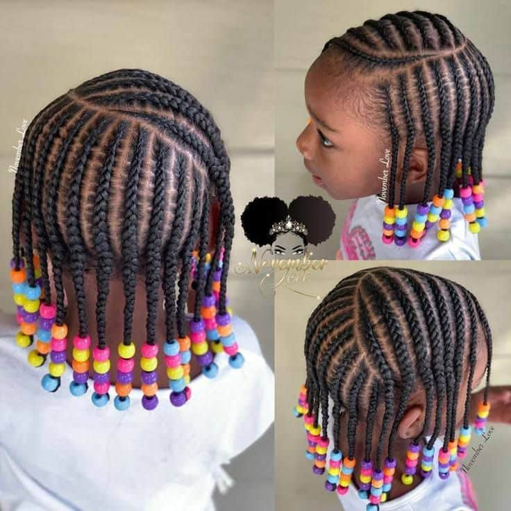 coiffure afro enfant