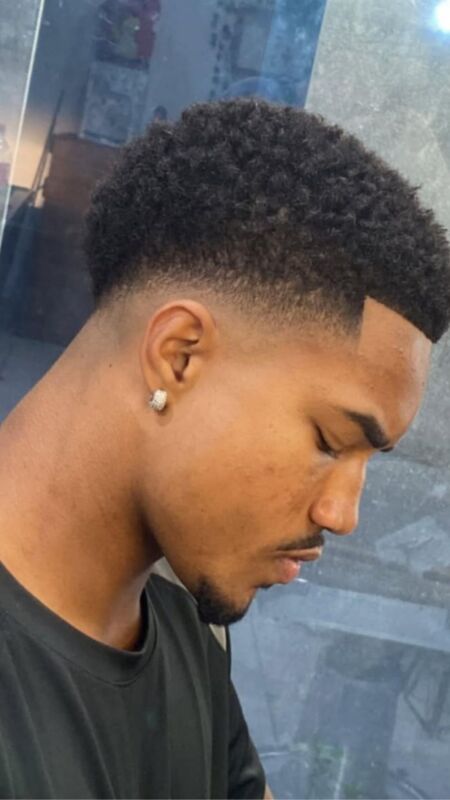 taper fade bas homme