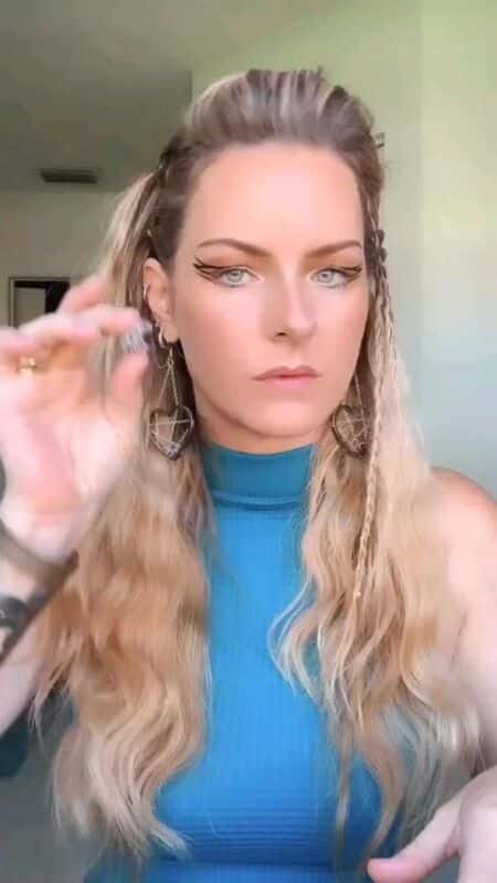 style viking cheveux