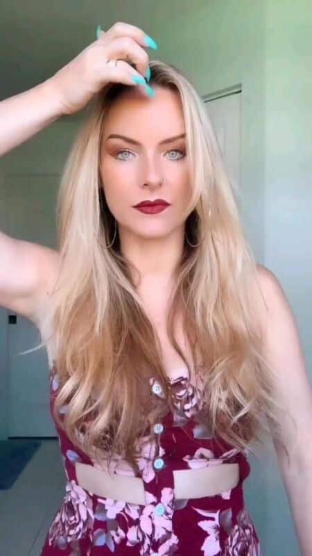 style viking cheveux