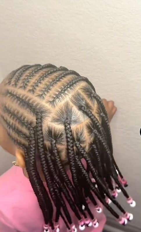 coiffure enfant afro