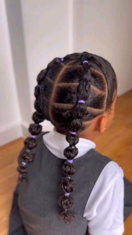 coiffure afro enfant