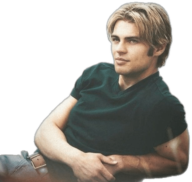 raie au milieu homme