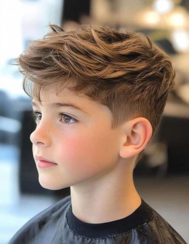 coupe garçon tendance