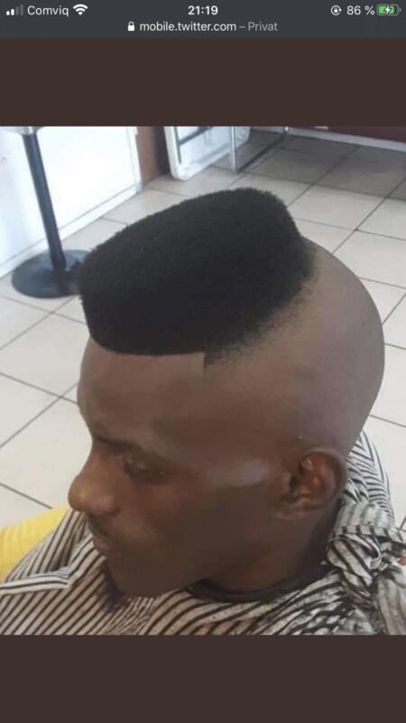 taper fade bas homme