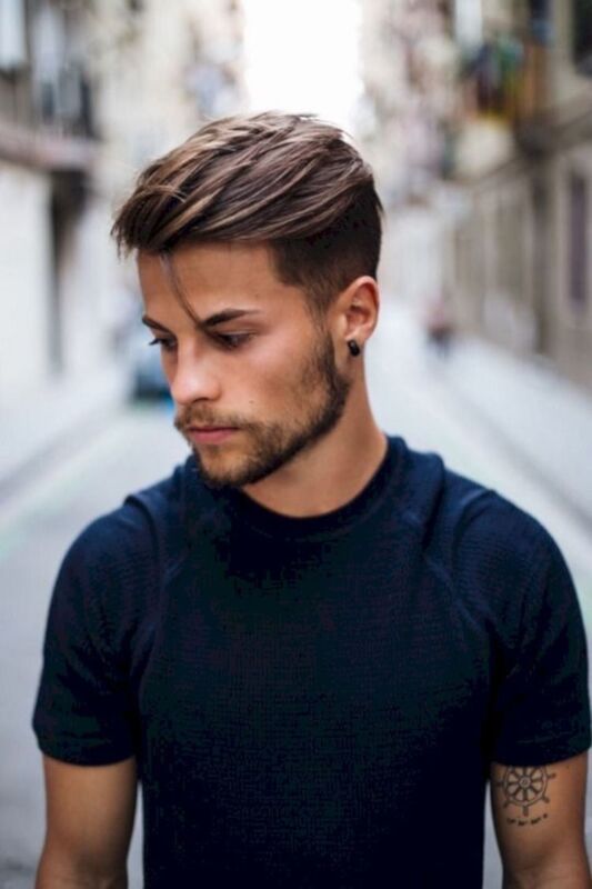 dégradé progressif homme