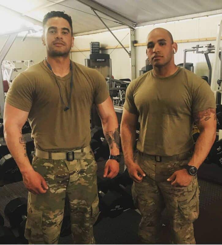 dégradé militaire homme