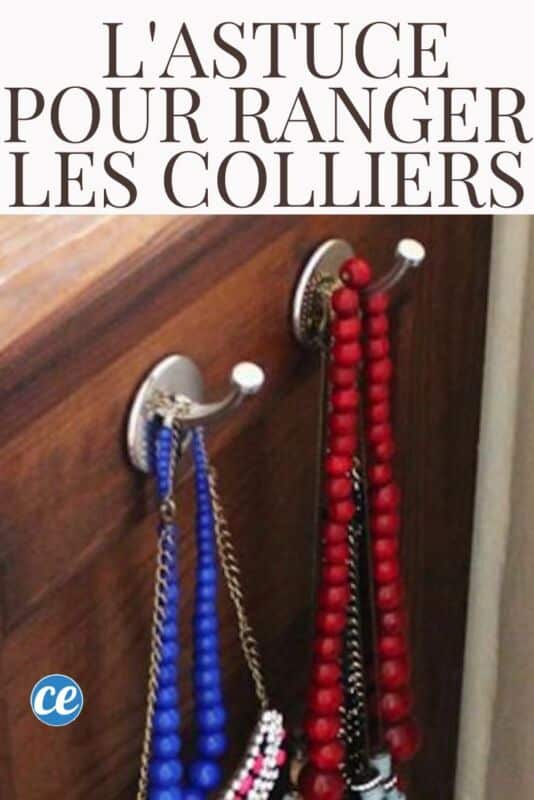 Idées rangement bijoux