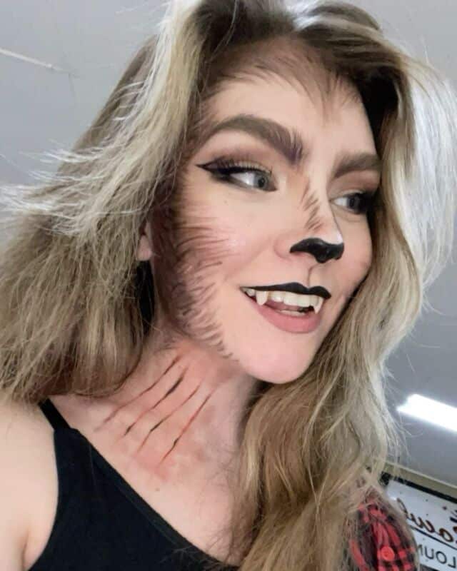 Maquillage Loup Halloween
