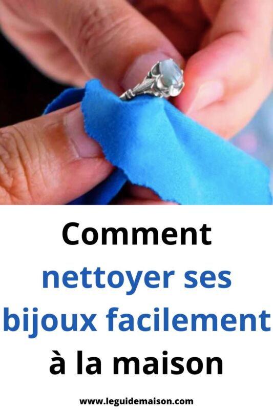 Entretien bijoux argent