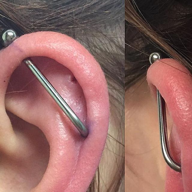 Cicatrisation industriel piercing