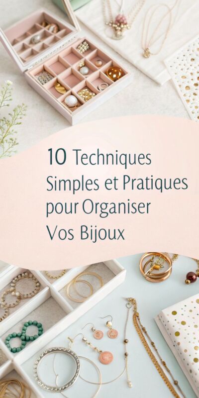 Idées rangement bijoux